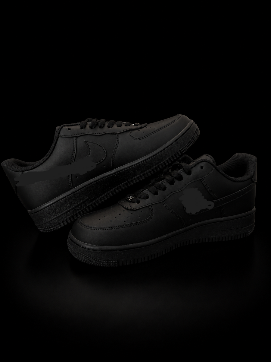 N*ke Black AF 1