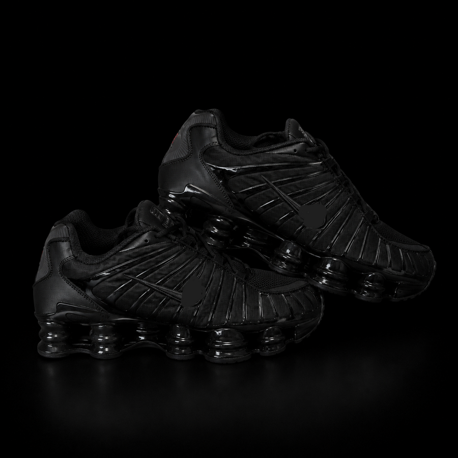 N*ke Shox Full Black